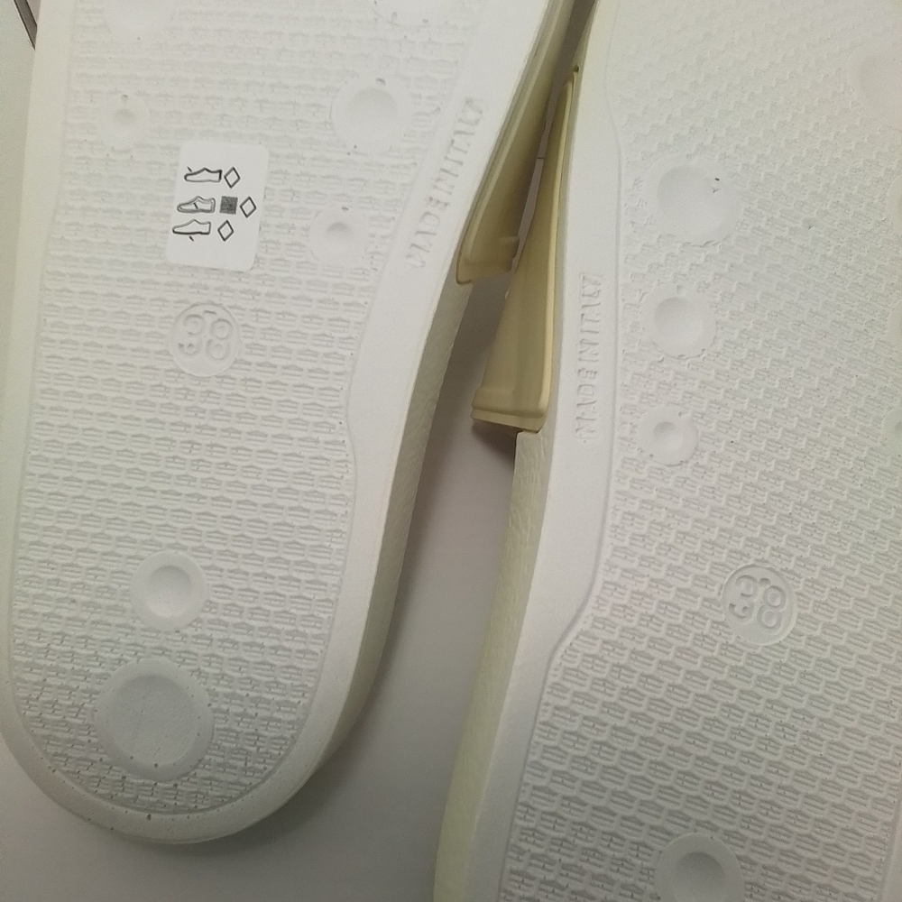 NEW IN BOX Rag & Bone Logo Pool White Slides - Picture 7 of 10